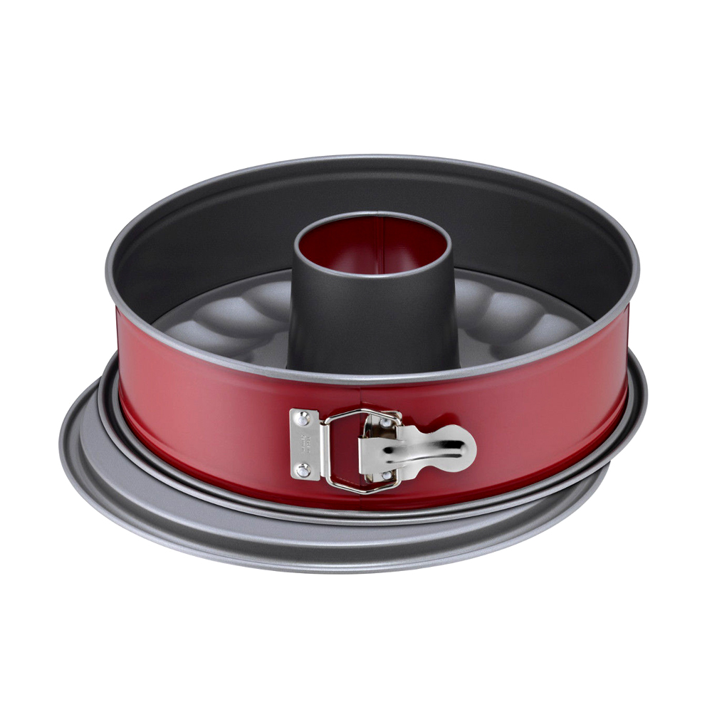 molde desmontable para rosca rojo d28 cm classic plus