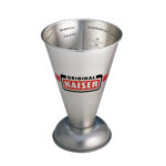 taza medidora metal 0.5 l cescala de medicion patisserie kaiser