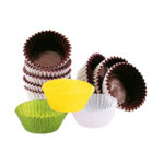 juego de 150 capacillos de papel para muffins bollos panecillos colores surtidos patisserie kaiser