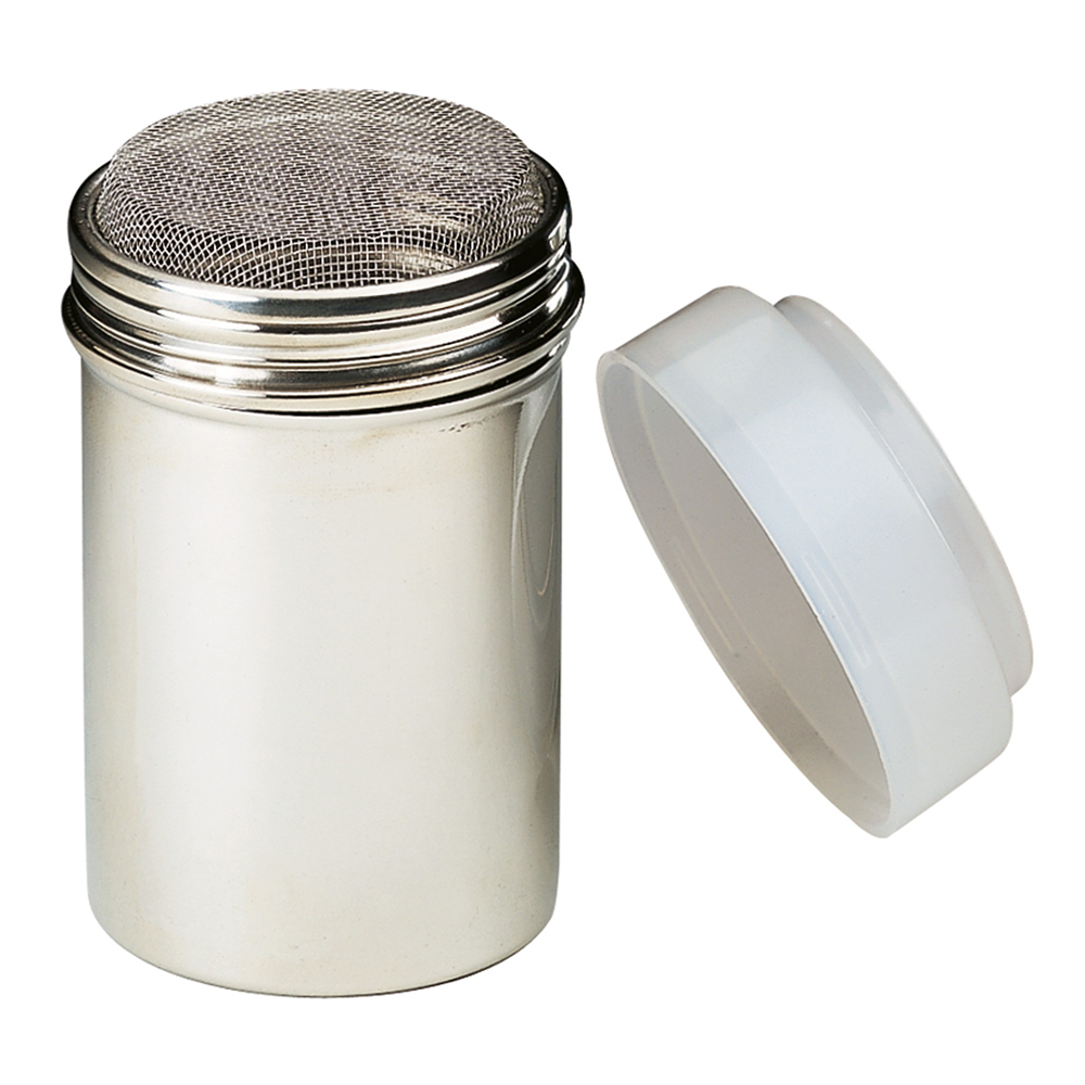 bote dosificador de azucar acero inoxidable con tapa patisserie kaiser