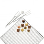 juego para chocolateria acero inoxidable 25 pzs patisserie kaiser