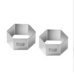 juego de anillos para canapes bocadillos pzs party piccantini hexagon