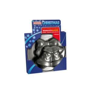 molde para pastel en forma de campana navidena con antiadherente christmas collection kaiser