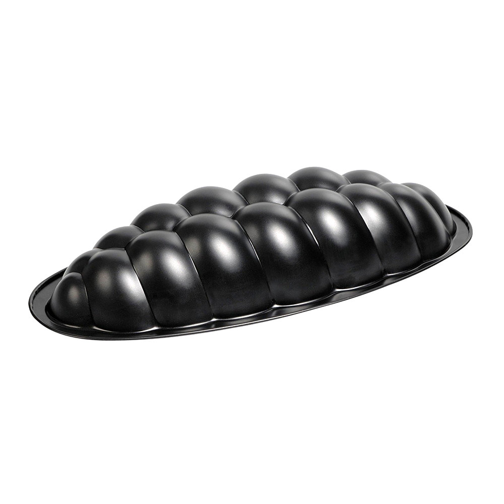 molde negro antiadherente para rosca trenzada 32 cm easter baking