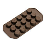 molde de silicón para chocolates gb konfekt