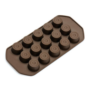 molde de silicón para chocolates gb konfekt