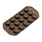 molde de silicón para chocolates gb rondo