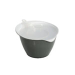 bowl para verter con pico antracita blanco 2,5 l patisserie