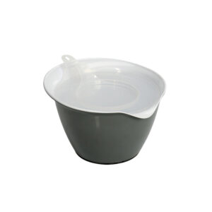 bowl para verter con pico antracita blanco 2,5 l patisserie