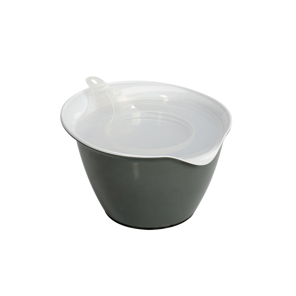 bowl para verter con pico antracita blanco 2,5 l patisserie