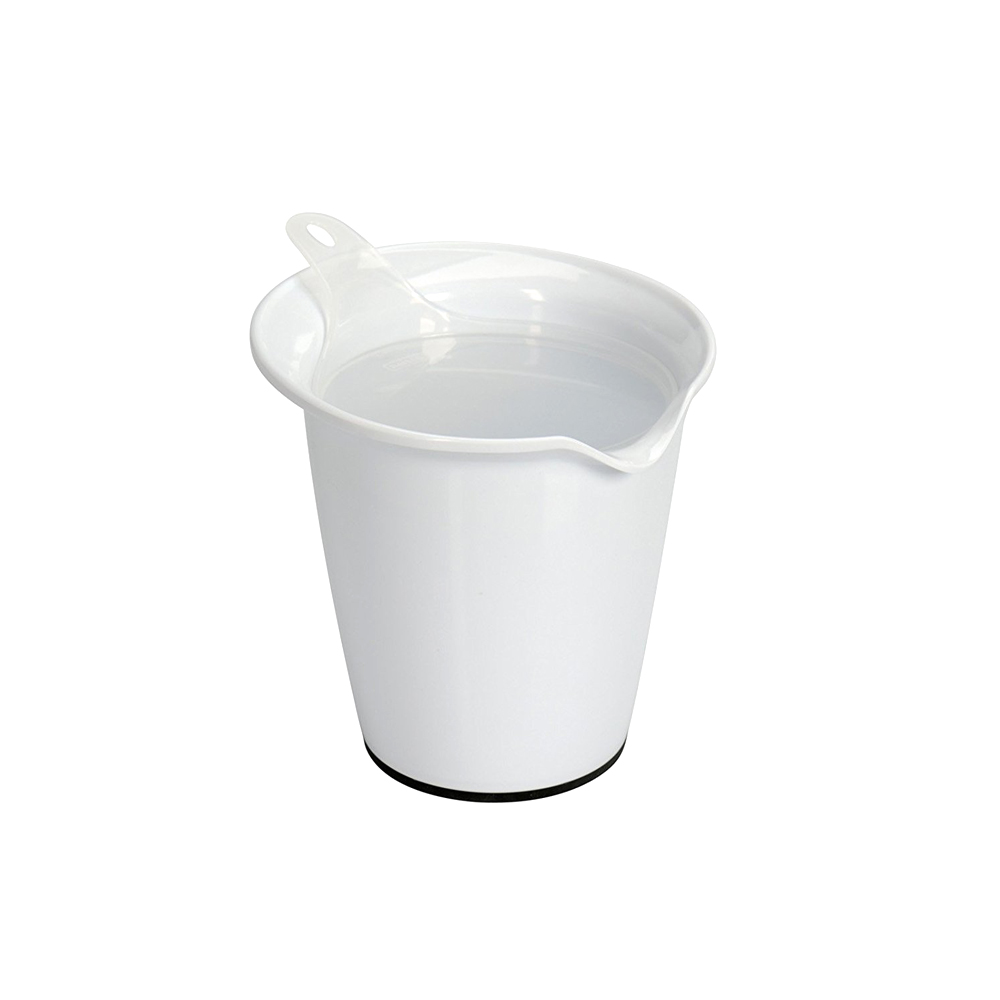 bowl para mezclar con tapa blanco 1 l patisserie