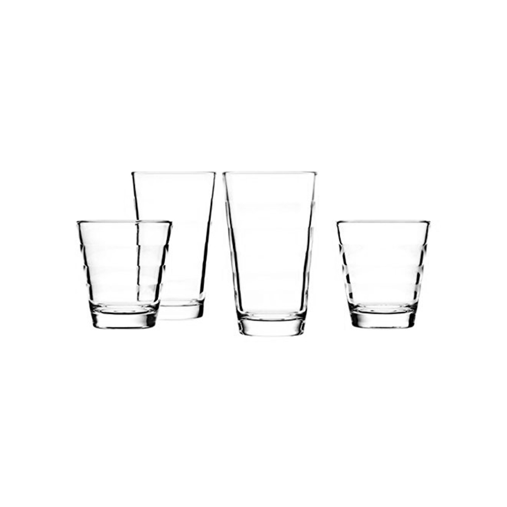 juego de 12 vasos onda, Leonardo