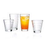 juego de 12 vasos onda, Leonardo