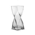 florero de vidrio 20 cm swirl, Leonardo