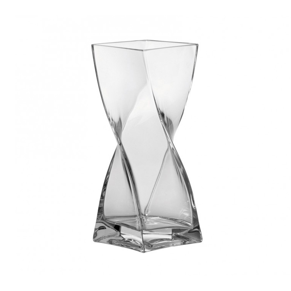 florero de vidrio 25 cm swirl, Leonardo