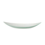 bowl blanco satinado 5×33 cm barca, Leonardo