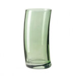 vaso verde oscilado 450 ml h16 cm ”swing”, Leonardo