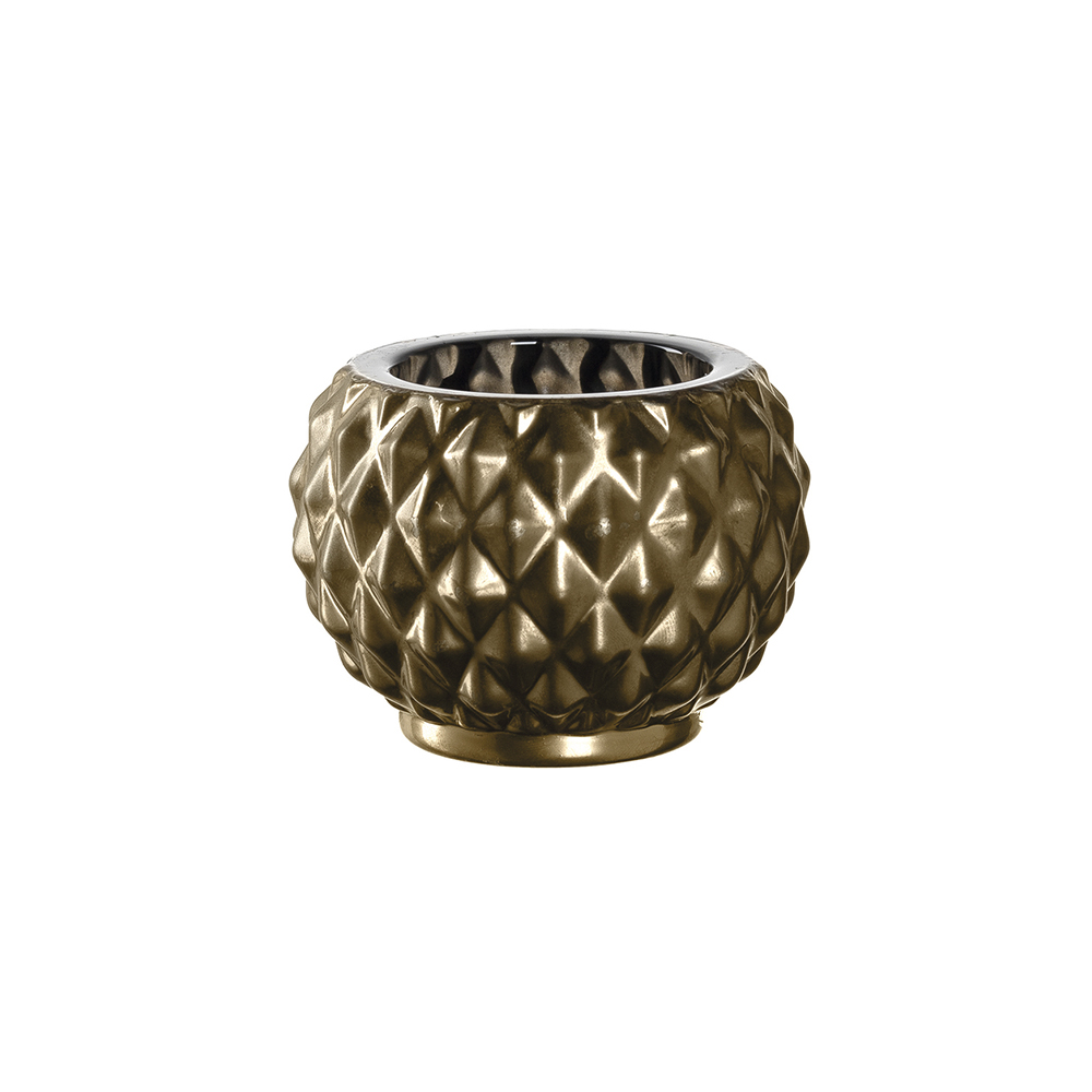 Candelero Oro 5 cm ”poesía”, Leonardo