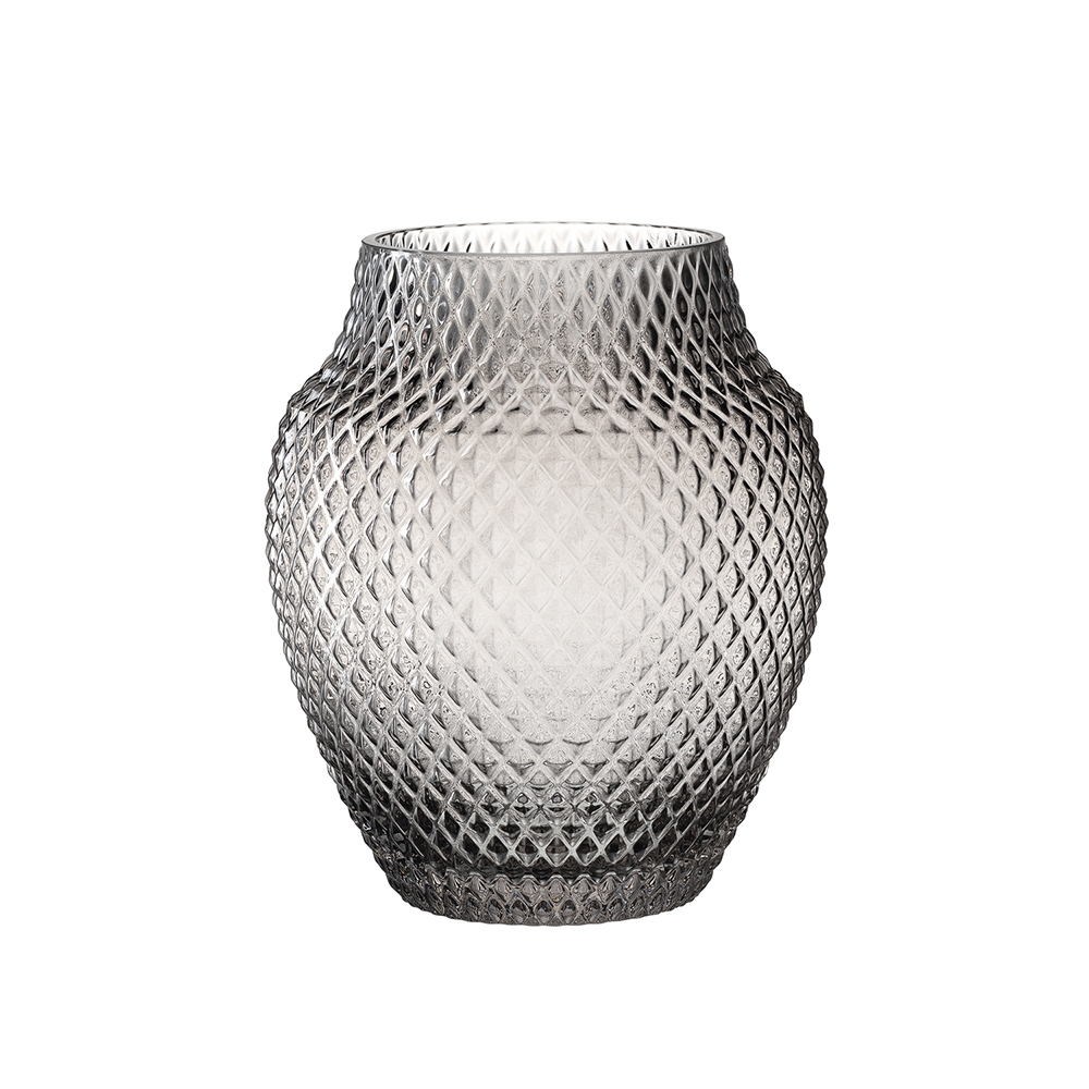 florero poesía 23 cm gris, Leonardo