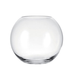 florero redondo de vidrio h20 cm d20 cm boccia, Leonardo
