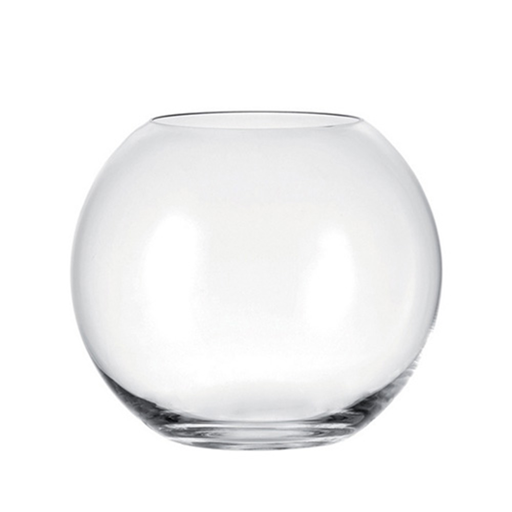 florero redondo de vidrio h20 cm d20 cm boccia, Leonardo