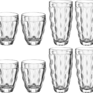 Juego de 8 vasos, ''BRINDISI'', Leonardo