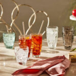 Juego de 8 vasos, ”BRINDISI”, Leonardo