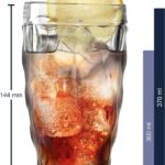 Juego de 8 vasos, ”BRINDISI”, Leonardo