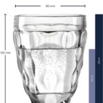 Juego de 8 vasos, ”BRINDISI”, Leonardo