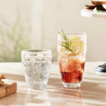 Juego de 8 vasos, ”BRINDISI”, Leonardo