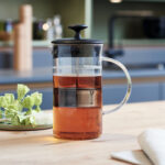 tetera de cristal 800 ml h23 cm ”tea”, Leonardo