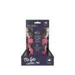 vaso térmico rosa 340 ml ”in giro”, Leonardo