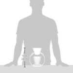 juego filtro para café con taza 250 ml con base de vidrio y cuchara, Leonardo