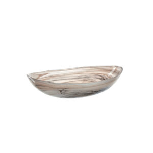 bowl oval beige 22 cm ”alabastro”, Leonardo