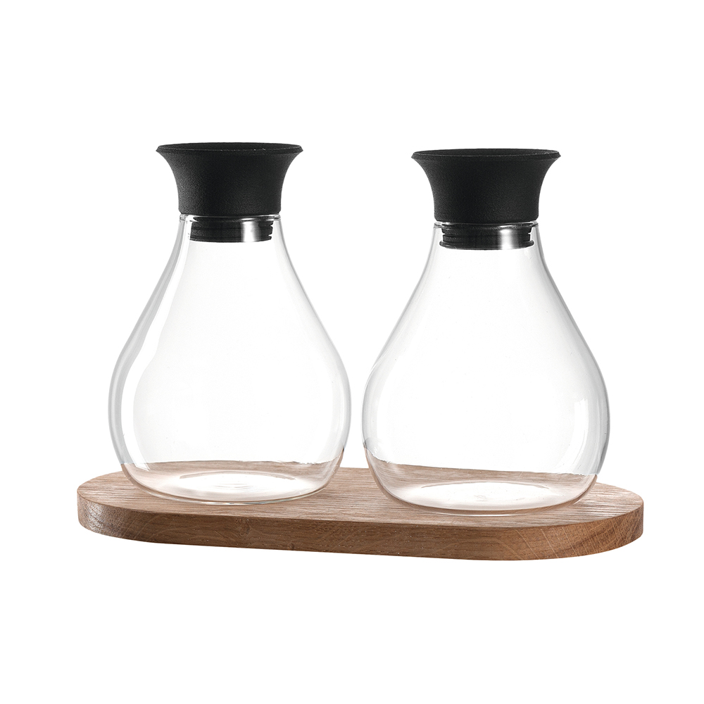 contenedor para vinagre y aceite 3 pzas ”firenze”, Leonardo