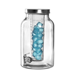 dispensador de bebidas 5.5 l colorata summer con inserto para hielos, Leonardo