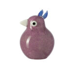 figura pajaro violeta h17 cm lotta papageno, Leonardo
