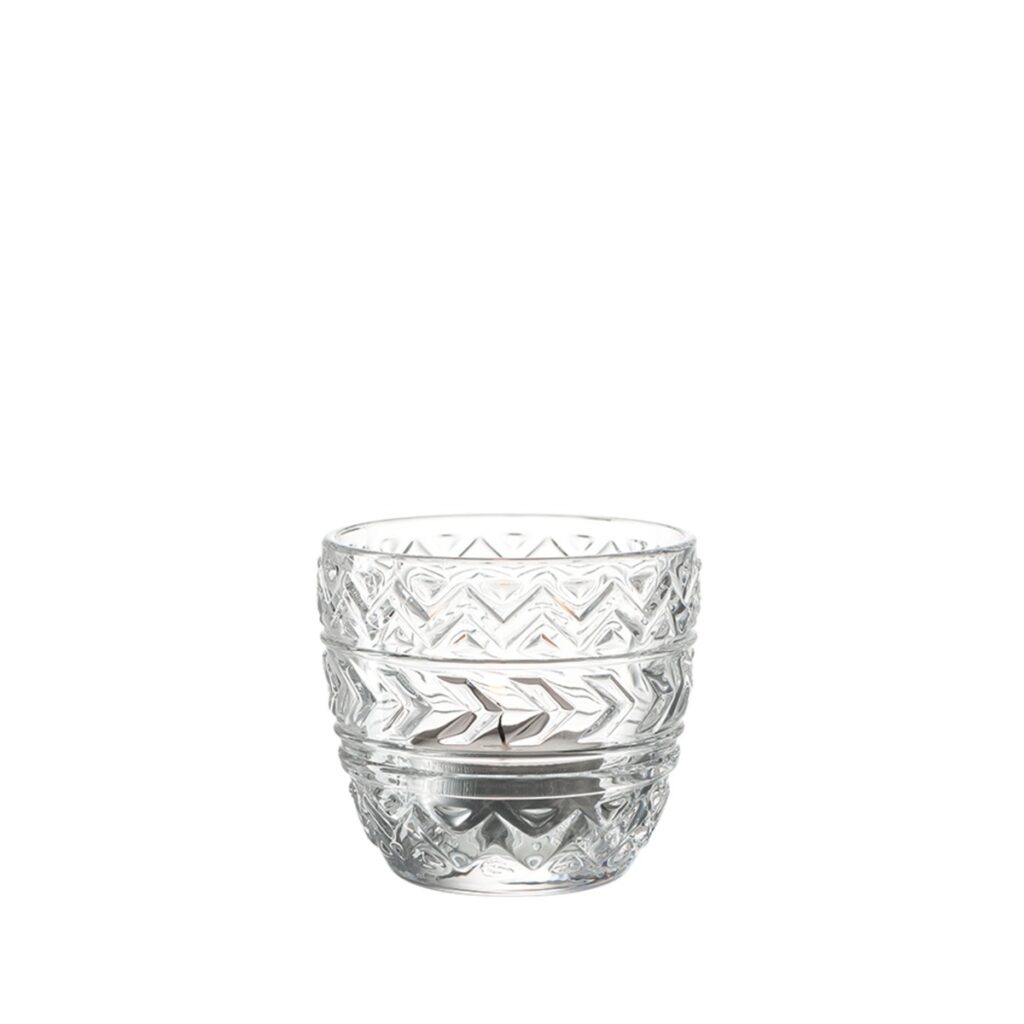 Portavela transparente, de 7 cm, ”GINO”, Leonardo