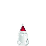 figura de cristal santa claus navidad rojo h11 cm classico, Leonardo