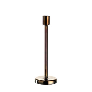 candelero café metalico 24 cm como, Leonardo