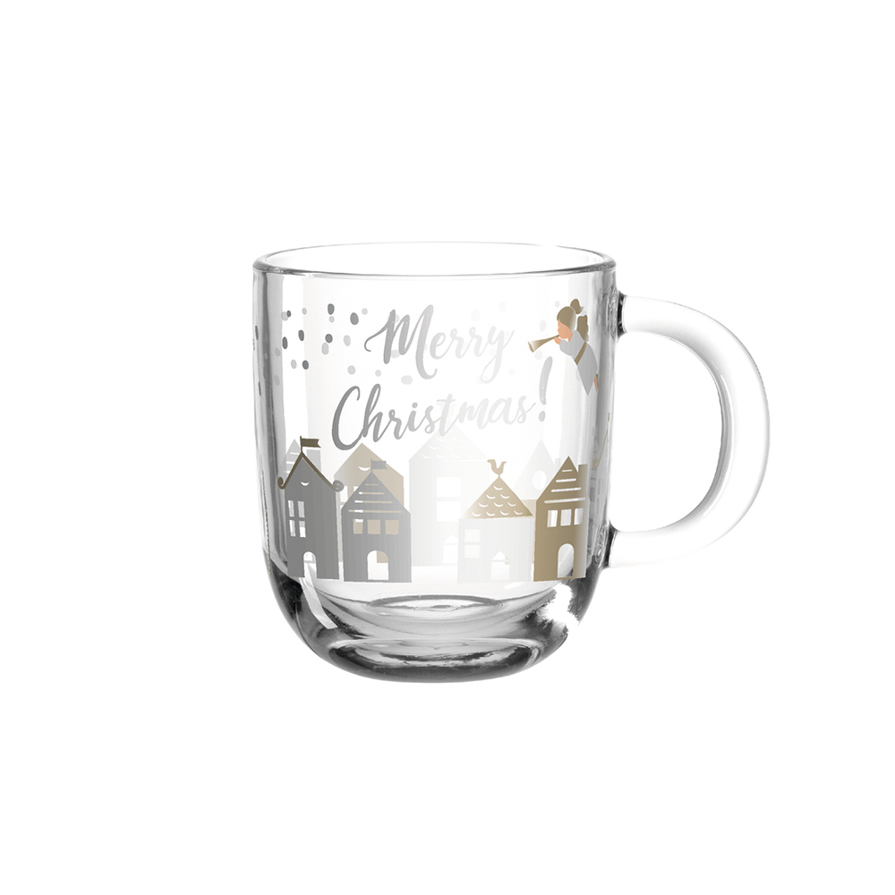 juego de taza 400ml houses, Leonardo