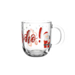 juego de taza 400ml ho ho! santa claus, Leonardo