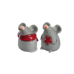 Ratón navideño de 11 cm ”VIVO”, Leonardo