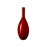 florero de vidrio rojo 65 cm ”beauty”, Leonardo