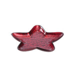 plato estrella 23 cm decora ”casolare” rojo, Leonardo