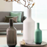 Florero verde menta de 39 cm ”milano”, Leonardo