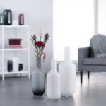 Florero blanco de 64 cm ”milano” , Leonardo