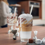 juego de 2 vasos y 2 cucharas para café latte 260 ml solo, Leonardo