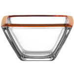 leo 045402 tazón naranja 12,5 cm ”corner”, Leonardo