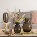 Florero café de 24 cm ”casolare”, Leonardo